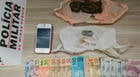 Autores são presos por tráfico de drogas no Santa Mônica