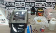 Casal é preso com grande quantidade de drogas