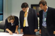 Edna Castro viabiliza término da Apac em audiência com secretário de Estado