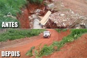Desenvolvimento Rural inicia melhorias nas estradas vicinais