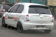 Toyota Etios é flagrado rodando no Brasil