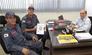 Vereador Fabiano se reúne com militares do Corpo de Bombeiros de Araxá