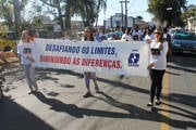 Passeata é realizada na 14ª Semana da Pessoa com Deficiência