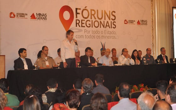 Prefeito Aracely e comitiva participam da 2ª rodada do Fórum Regional