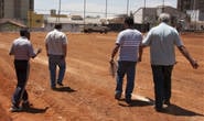 Vistoriadores da FMF visitam as obras do Fausto Alvim