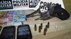 PM prende três suspeitos de assalto a postos e casa lotérica