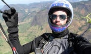 Igor Rocha no pódio do Brasileiro de Voo Livre