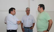 Bosco visita obras da reforma da Igreja do Barreiro