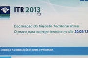 Prazo para declaração do ITR termina dia 30