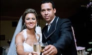 O enlace de Lucas Santos e Poliana Rodrigues
