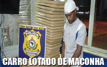 Motorista é preso com mais de 170 kg de maconha pela PRF de Araxá