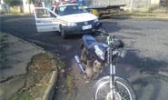 PM recupera moto interceptada por jovens