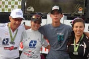 Araxaenses no pódio no Panamericano de MTB 2014
