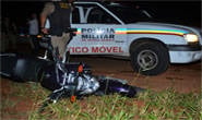Motociclista é preso durante perseguição policial