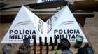 PM prende envolvidos com arma e diversos materiais ilícitos