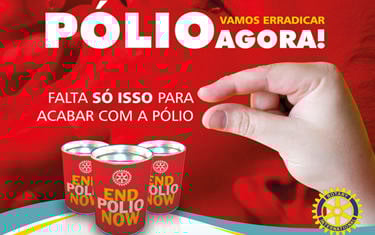 Rotary Club Araxá Sul lança campanha para combater a paralisia infantil