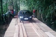 Secretaria de Desenvolvimento Rural recupera estrutura da Ponte Queimada