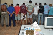 PM prende nove envolvidos com o tráfico de drogas