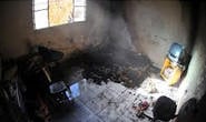 Ateia fogo em quarto de pensão e foge de táxi