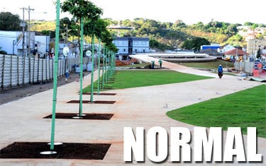 Jeová adia inauguração da revitalização central