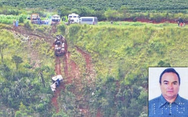 Motorista morre em acidente na BR-262