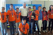 Equipe de robótica Adventure Bot de Araxá é vencedora do Campeonato Mineiro.