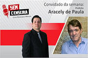 Prefeito Aracely de Paula é o entrevistado do programa Sem Censura