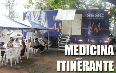 Araxá recebe unidade móvel Med Sesc Mamografia