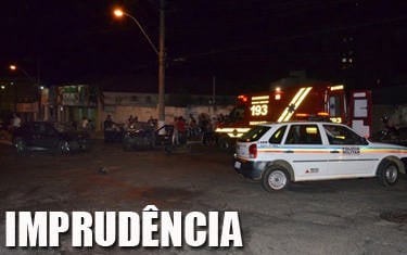 Carro na contramão causa acidente na av. Senador Montandon