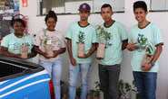 Projeto Sonho Verde distribui 400 mudas de árvores
