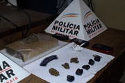 PM prende quatro pessoas por associação ao tráfico