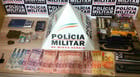 PM prende autor de tráfico de drogas