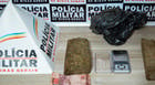 Homem é preso com 800 gramas de maconha