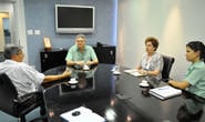 Jeová e Alda Sandra visitam gerente da Vale Fertilizantes