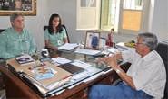 Prefeito Jeová recebe visita da Vale Fertilizantes
