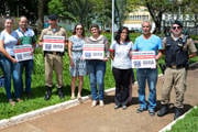 Comerciantes da Praça Dom Bosco aderem à “Rede de Vizinhos Protegidos”