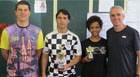 Marco Antônio e Amanda Beatriz são os campeões araxaense de Xadrez 2014