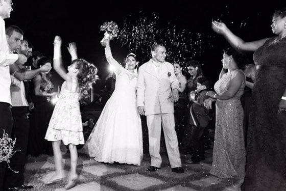 O belíssimo casamento de Jenifer e Charles