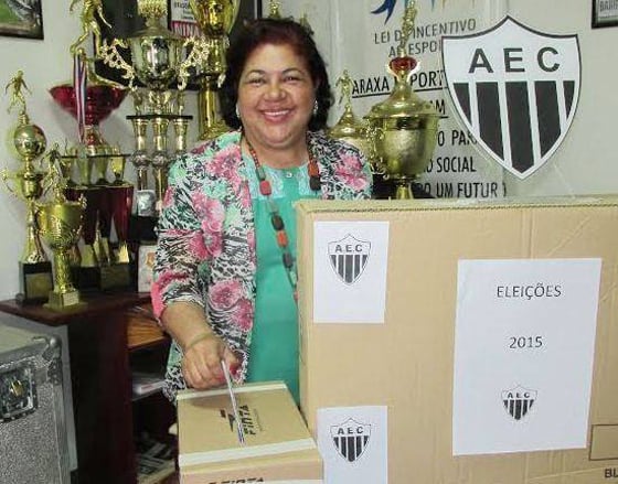 Luzia Doralice é eleita presidente do Araxá Esporte para o biênio 2015/2017