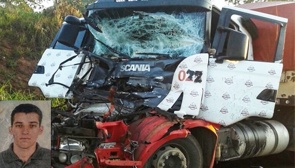 Motorista morre em acidente na BR-452