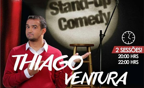 Humorista Thiago Ventura apresentará stand up em Araxá, “Isso é tudo que eu tenho”