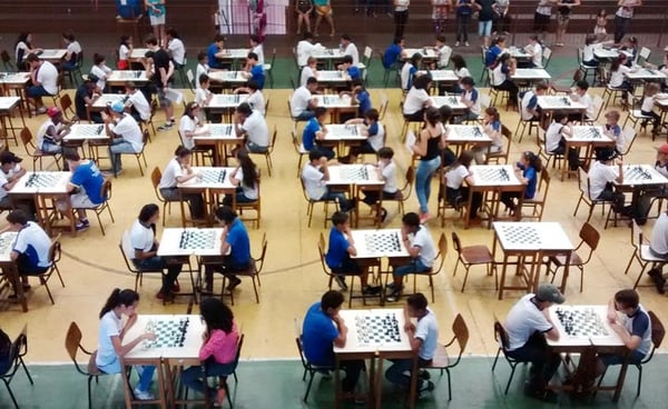 Xadrez o grande nome dos Jogos Estudantis de Araxá 2015