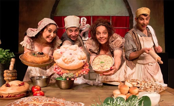 Campanha Vá ao Teatro apresenta a comédia ‘Hamlet ao Molho Picante’