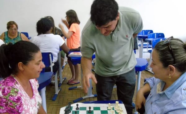 Xadrez é realidade na Rede Municipal de Educação