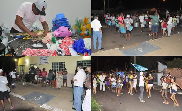 Escolas de Samba de preparam para o Carnaval de Araxá