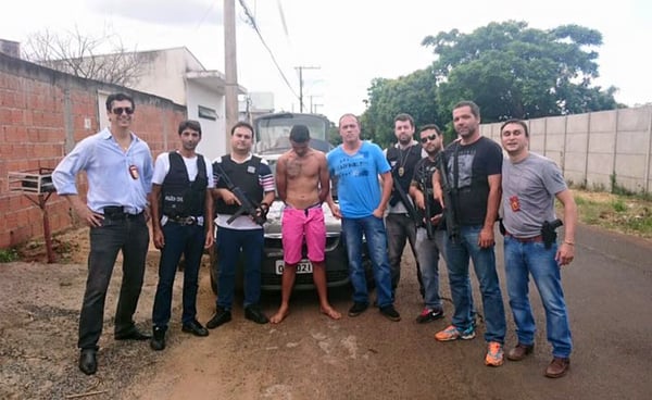 Polícia Civil realiza a prisão de Yuri Santiago
