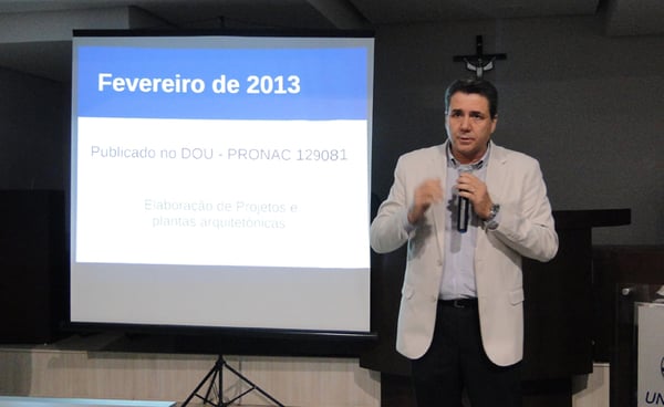 Início da construção do Centro Cultural Uniaraxá foi a principal notícia de 2015 para a instituição