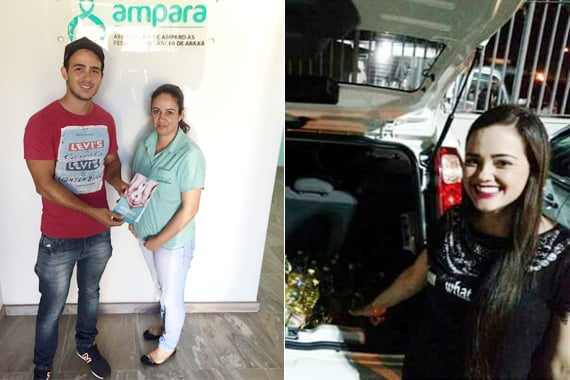 DCE do Uniaraxá faz doações com projeto de carteirinhas solidárias
