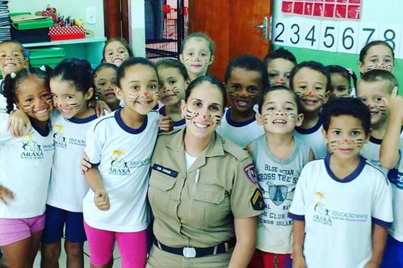 37º BPM implementa PROERD Infantil em escolas de Araxá