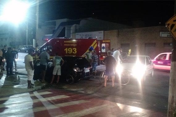 Polícia Militar registra acidente de trânsito na av. Senador Montandon